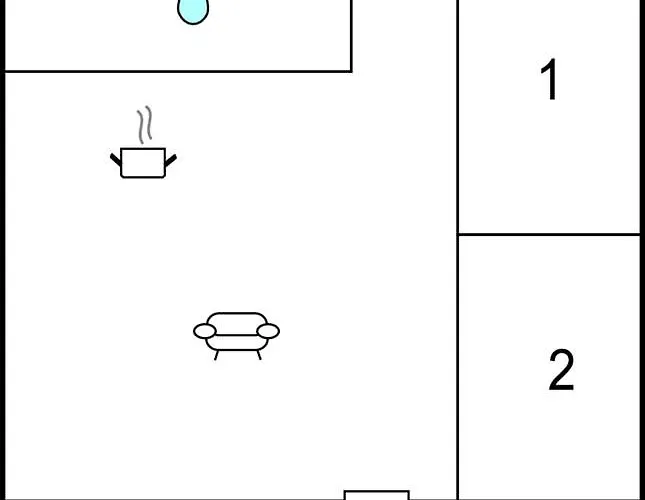 Casa de Férias 2 Bedroom Lovely In Piscia Rossa